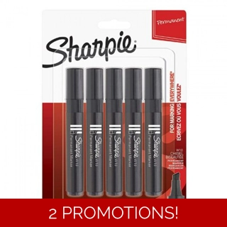 Sharpie Chisel Tip Perm..