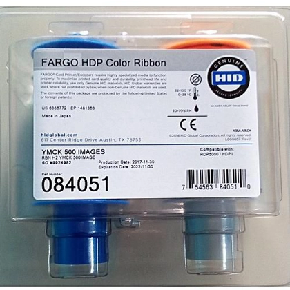 Fargo 084051 YMCK Color Ribbon for HDP5000 Printer Fargo 084051 YMCK Color Ribbon for HDP5000 Printer