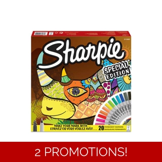 Sharpie 20-Piece Rhino ..