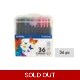 Fine Liner Pen 0.4mm Maxi 36 Colors
