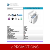 NEW UNITED PAPER SHREDDER -ST-12 CD