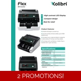 CASH COUNTING MACHINE KOLIBRI FLEX