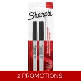 Sharpie P.Marker Ultra Fine BK Bls=2pcs