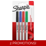 Sharpie P.Marker Ultra Fine Bls=4cols