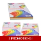 Rainbow color paper pack of 250