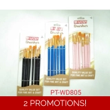 Paint Brush Set Pack of 10 Sizes