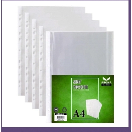 Punched Pocket 35 Micron Pack of 100