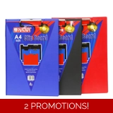 CLIP BOARD A4 DOUBLE