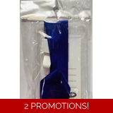 ID Card Holder with Lanyard Blue