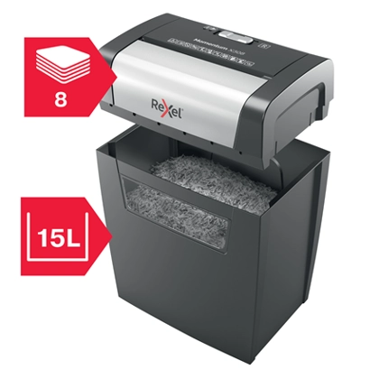 Rexel Momentum X308 Cross Cut Paper Shredder