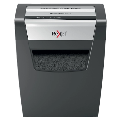 Rexel Momentum X312 Cross Cut Paper Shredder