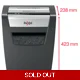 Rexel Momentum X410 Cross Cut Pape..