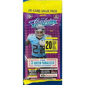 2021 Panini Absolute Football Fat Pack