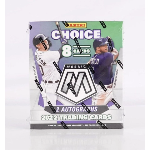 2022 Panini Mosaic Choice Baseball Hobby