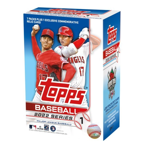 22 Topps Series 1 Blaster