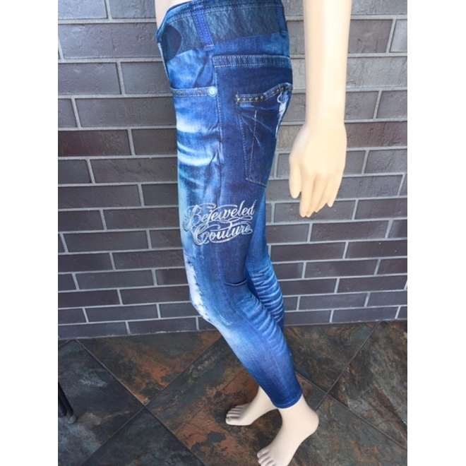 Additional Image for Bejeweled by Susan fixel Leggings with real svarowski