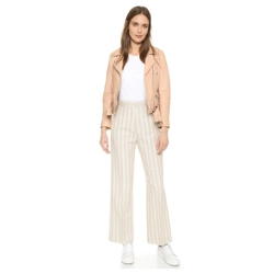 Acne Studios new linen striped brand pants