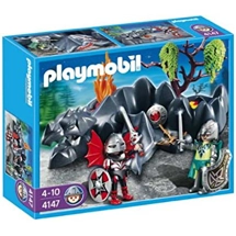 Playmobil - 4147 Dragon Rock Compact Set