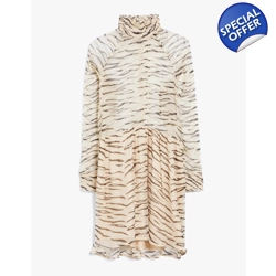 Ganni Whitman Chiffon Dress