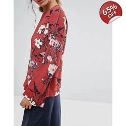 Gestuz Mary Floral Print Long Sleeved Top