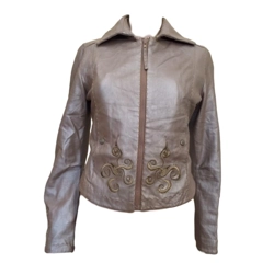 Munthe plus Simonsen leather jacket