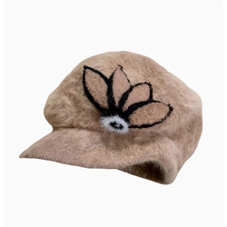 Fur women's hat