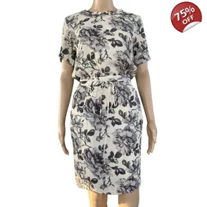 Ganni Rossmoor Crepe dress xs