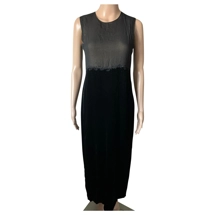 Dkny silk maxi dress