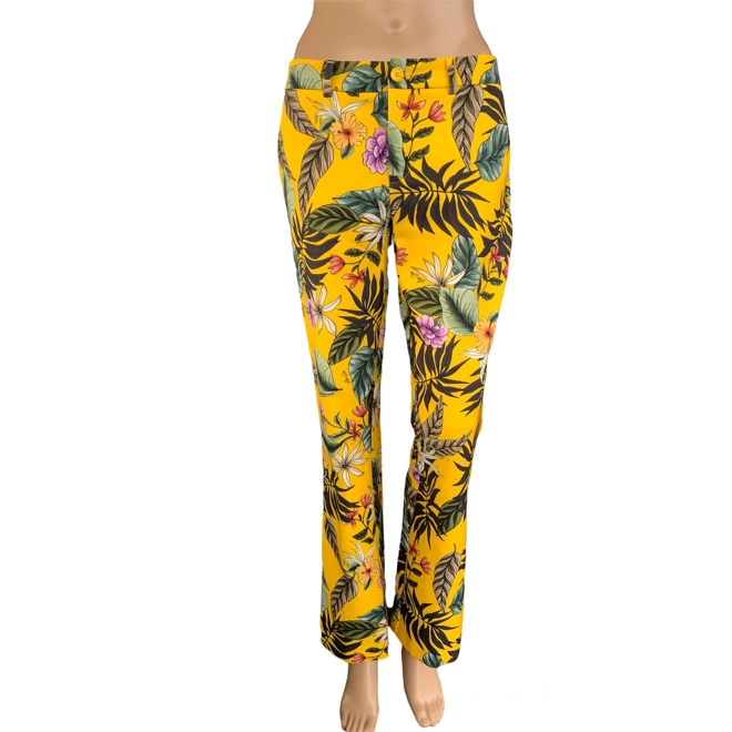 product Image for Liu Jo Milano yellow flowered pants IT42