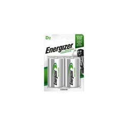Energizer Rechargeable D Batteries - 2 Count, 2500mAh