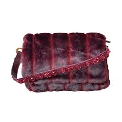 Tosca Blu faux fur bag