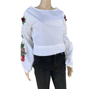 Zara white blouse xs
