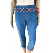 Escada vintage womens cropped jeans