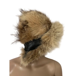 Vintage fox fur hat