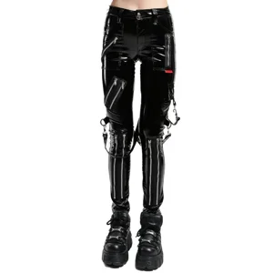 Tripp Nyc latex pants gotic biker pants, 28