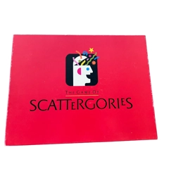 The Game Of Scattergories 1994y. Hasbro