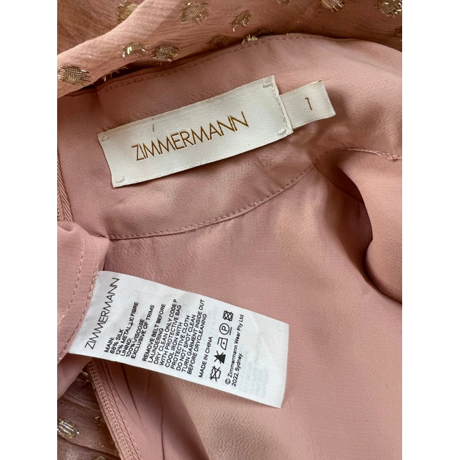Additional Image for Zimmerman silk maxi long dress, S
