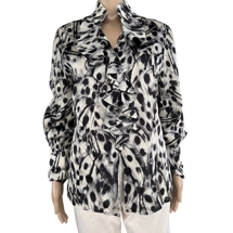 ST.John vintage silk blouse,..