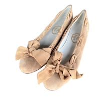 Lario 1898 suede flats, 37,5