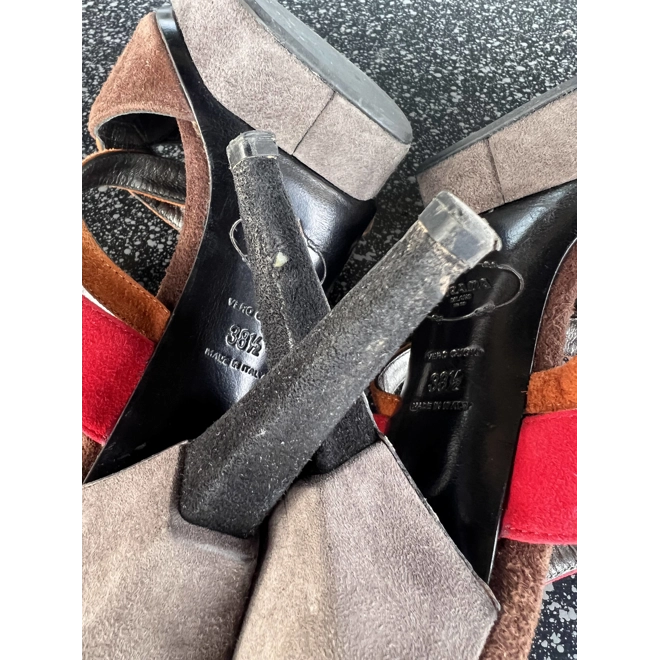 Additional Image for Prada suede sandals, 38,5