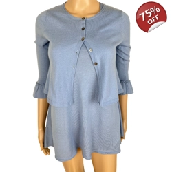Hemisphere wool 2piece sweater