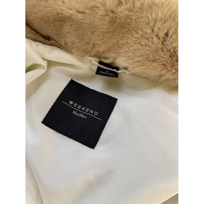 Additional Image for Max Mara weekend white down jacket