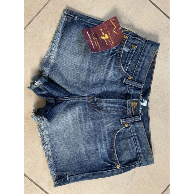 Additional Image for 7 For All Mankind bootcut denim ripped shorts