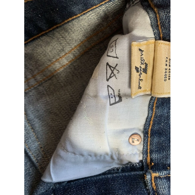 Additional Image for 7 For All Mankind bootcut denim ripped shorts