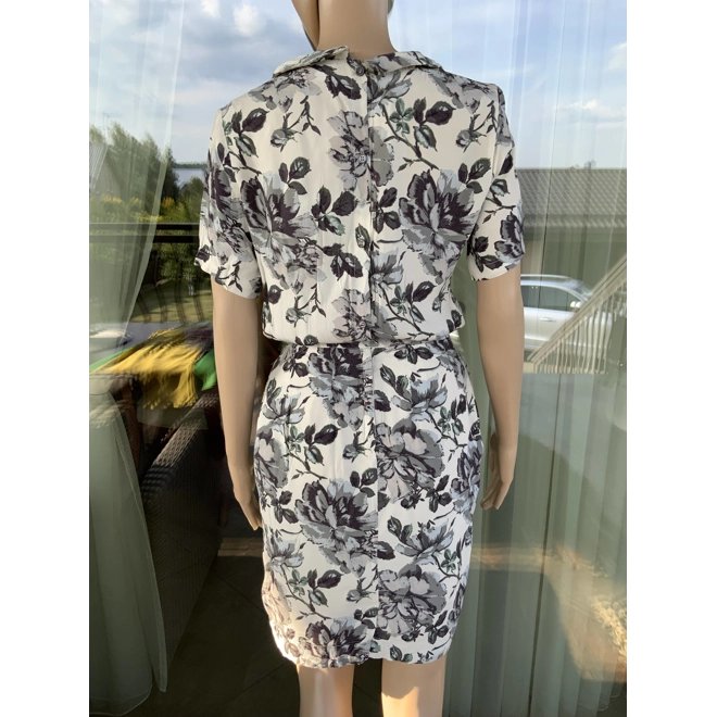 Additional Image for Ganni Rossmoor Crepe dress xs