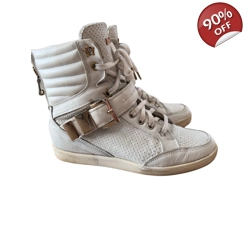 Albano white high top sneakers 36