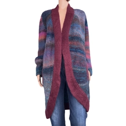 Zadig & Voltaire Yuno Pa Striped Cardigan Sweater