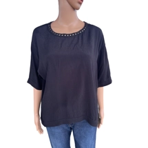 Sand Copenhagen black blouse