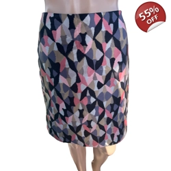 warehouse Margot Jacquard Pelmet skirt