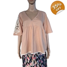 Zara Basic linen blouse..